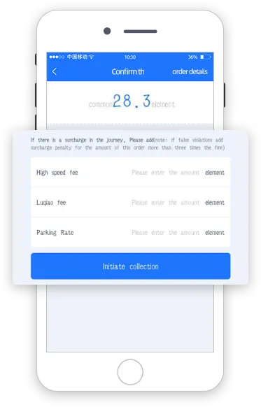 Driver live fare screen during a trip